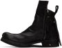 Boris Bidjan Saberi Black Boot 1 Boots - Thumbnail 3