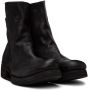 Boris Bidjan Saberi Black Boot 1 Boots - Thumbnail 4