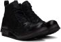 Boris Bidjan Saberi Black 'Boot4' Boots - Thumbnail 4