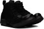 Boris Bidjan Saberi Black Leather Boot4 Boots - Thumbnail 4