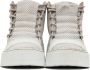 Boris Bidjan Saberi Off-White Bamba 1.1 High Top Sneakers - Thumbnail 2