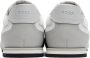 BOSS Gray & White Paneled Sneakers - Thumbnail 2