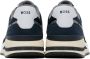 BOSS Navy Lace-Up Sneakers - Thumbnail 2