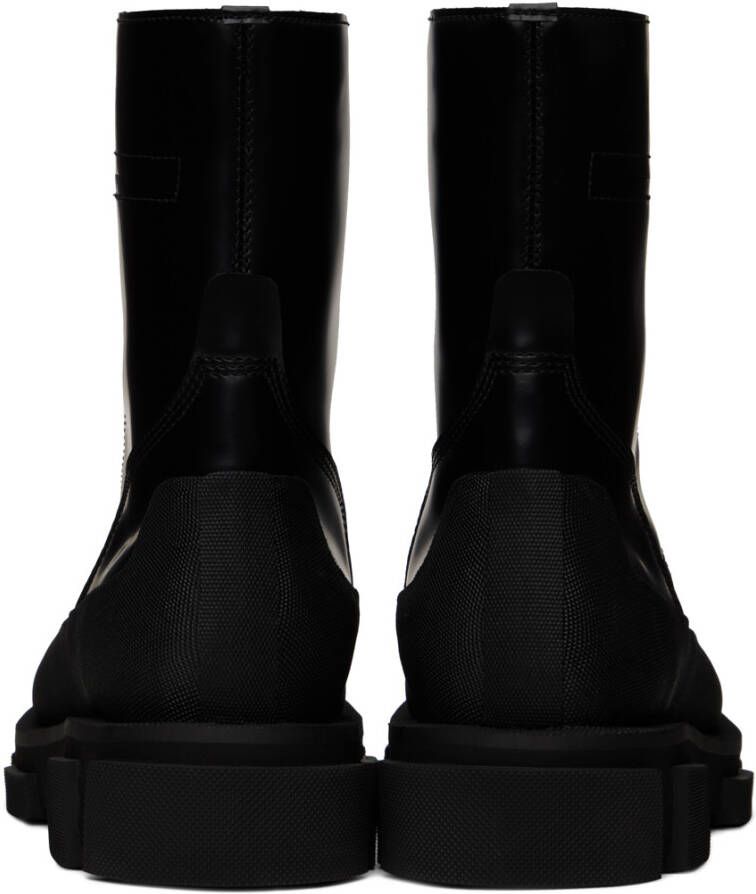 both Black Gao Boots