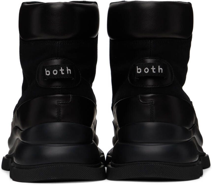 both Black Gao Eva Mid Boots