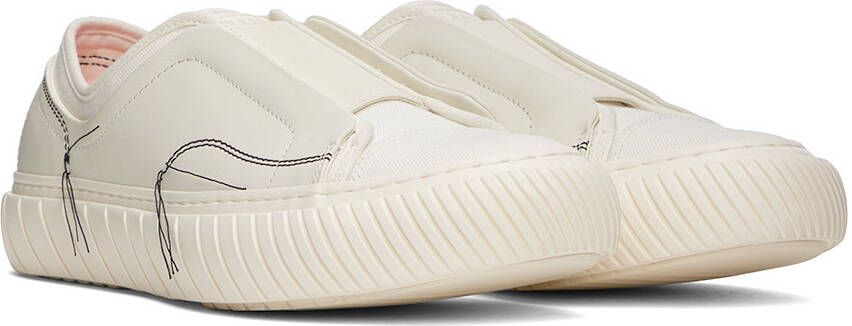 both White Formula Sneakers