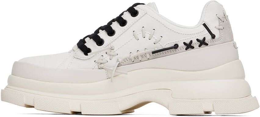 both White Gao Sneakers