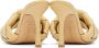 Bottega Veneta Beige Intrecciato The Lido Heeled Sandals - Thumbnail 4