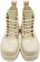 Bottega Veneta Beige Stride Ankle Boots - Thumbnail 4