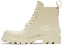 Bottega Veneta Beige Stride Ankle Boots - Thumbnail 3