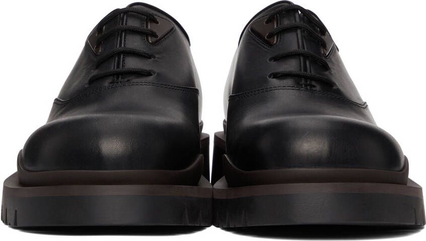 Bottega Veneta Black & Brown Tire Derbys