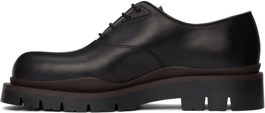 Bottega Veneta Black & Brown Tire Derbys