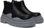 Bottega Veneta Black & Gray Tire Chelsea Boots - Thumbnail 4