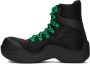 Bottega Veneta Black & Green Puddle Bomber Boots - Thumbnail 3
