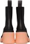 Bottega Veneta Black & Pink Flash Chelsea Boots - Thumbnail 4