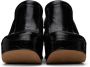 Bottega Veneta Black Croc Wedge Heels - Thumbnail 2