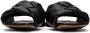 Bottega Veneta Black Intrecciato Lido Flat Sandals - Thumbnail 2