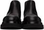Bottega Veneta Black Lug Chelsea Boots - Thumbnail 2