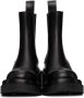 Bottega Veneta Black Lug Heeled Boots - Thumbnail 2