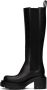 Bottega Veneta Black Lug Tall Boots - Thumbnail 3
