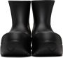 Bottega Veneta Black Matte Puddle Boots - Thumbnail 2