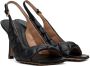 Bottega Veneta Black Padded Heeled Sandals - Thumbnail 4