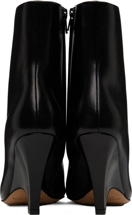 Bottega Veneta Black Point Ankle Boots