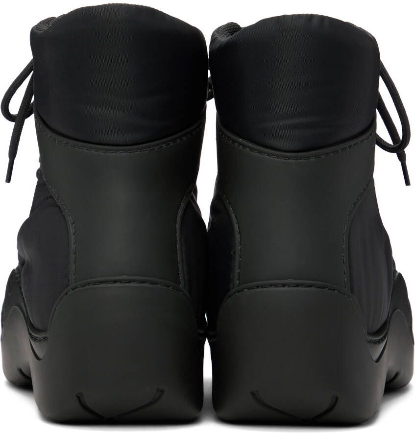 Bottega Veneta Black Puddle Bomber Boots