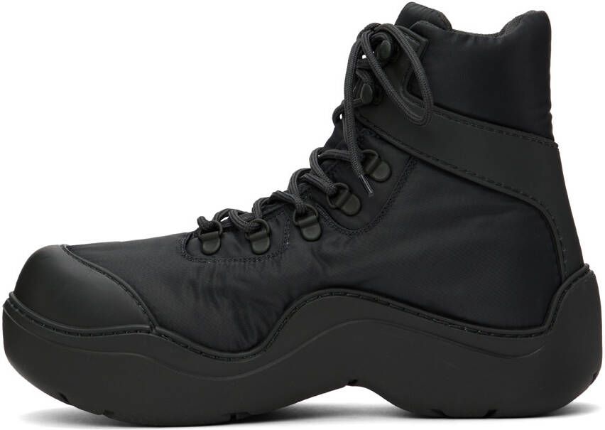 Bottega Veneta Black Puddle Bomber Boots