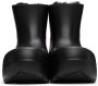 Bottega Veneta Black Shearling Puddle Boots - Thumbnail 2
