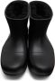 Bottega Veneta Black Shearling Puddle Boots - Thumbnail 4