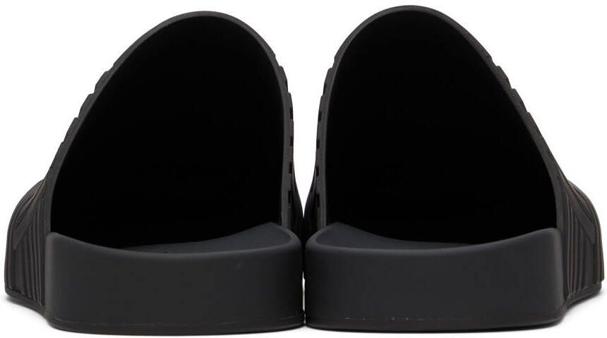 Bottega Veneta Black Slider Loafers