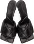 Bottega Veneta Black The Rubber Lido Heeled Sandals - Thumbnail 5