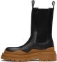 Bottega Veneta Black Tire Chelsea Boots - Thumbnail 3