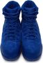 Bottega Veneta Blue Puddle Bomber Lace-Up Boots - Thumbnail 5