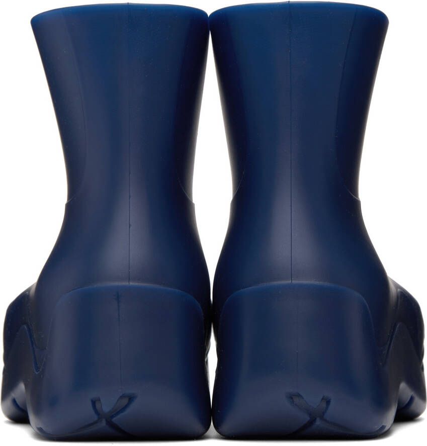 Bottega Veneta Blue Puddle Boots