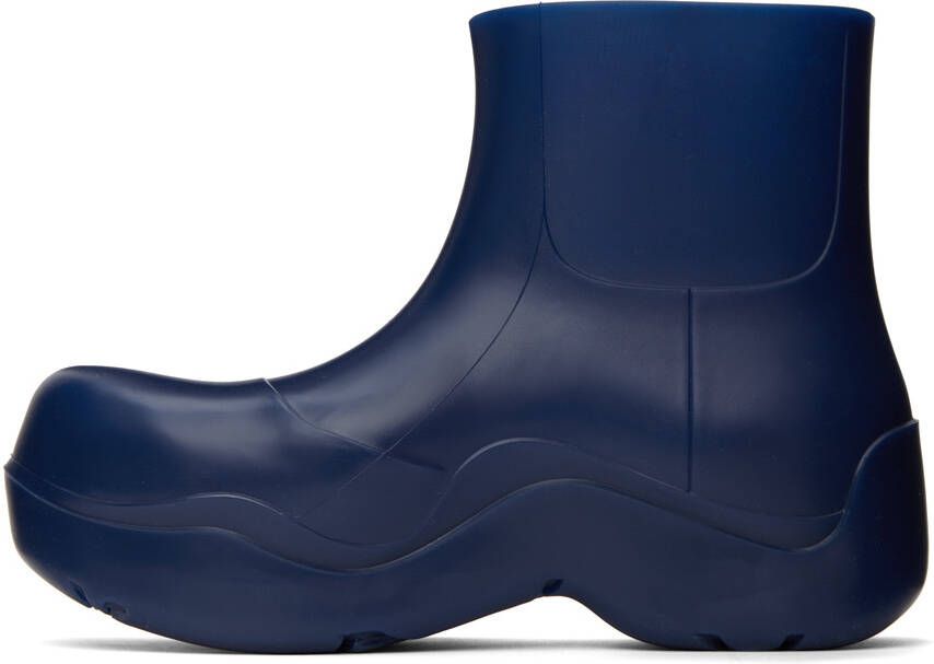 Bottega Veneta Blue Puddle Boots