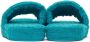 Bottega Veneta Blue Resort Sponge Slider Sandals - Thumbnail 4