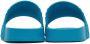Bottega Veneta Blue Slider Sandals - Thumbnail 2