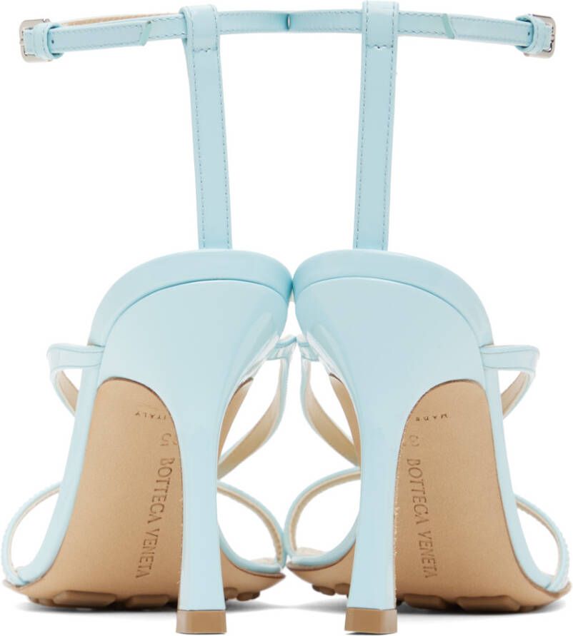 Bottega Veneta Blue Stretch Strap Sandal