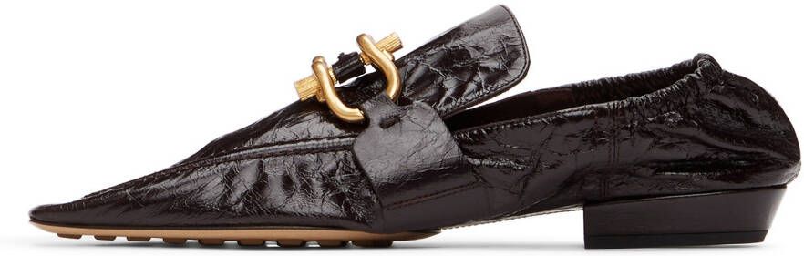 Bottega Veneta Brown Madame Loafers