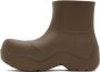 Bottega Veneta Brown Puddle Boots - Thumbnail 3