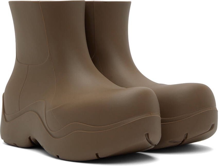 Bottega Veneta Brown Puddle Boots