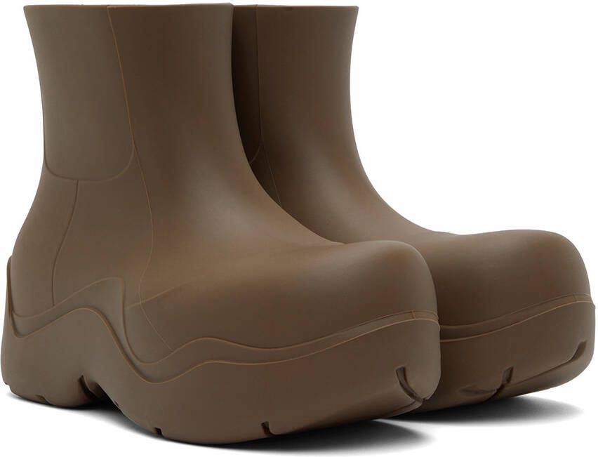 Bottega Veneta Brown Puddle Boots