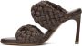 Bottega Veneta Brown Raffia 'The Curve' Heeled Sandals - Thumbnail 3