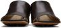 Bottega Veneta Brown Stretch Mule Sandals - Thumbnail 2