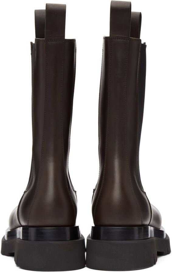 Bottega Veneta Brown 'The Lug' Boots