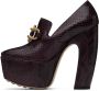 Bottega Veneta Burgundy Mostra Pumps - Thumbnail 3