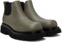 Bottega Veneta Gray Lug Chelsea Boots - Thumbnail 4