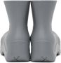 Bottega Veneta Gray Puddle Boots - Thumbnail 2